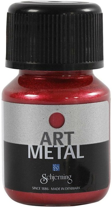 Actual product image Creativ Company Metallic paint Art Metal (Lava red(5112), 30 ml)