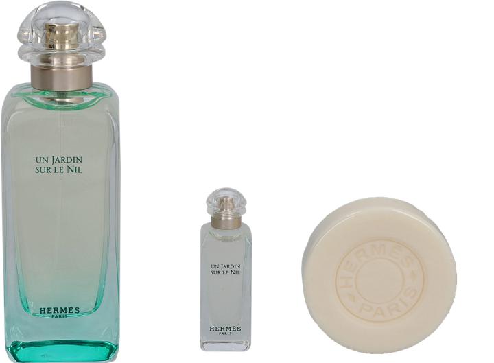 Actual product image Hermès Un Jardin Sur Le Nil Gift Set 157.5 ml (Body care set, Perfume set)