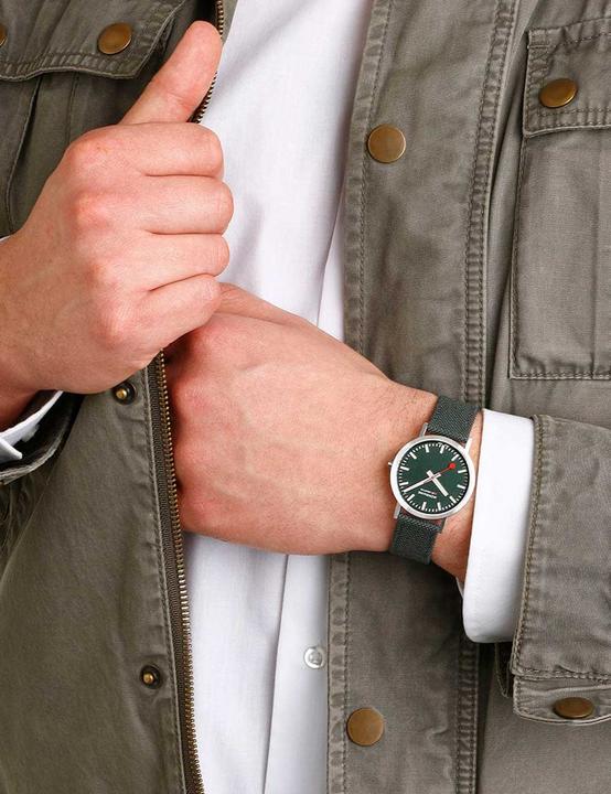 Immagine prodotto Mondaine Classic - von der Natur inspiriert (Orologio da polso analogico, 40 mm)