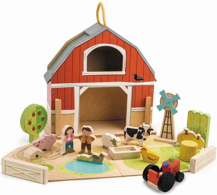 Image du produit Tender Leaf Toys Grange avec accessoires