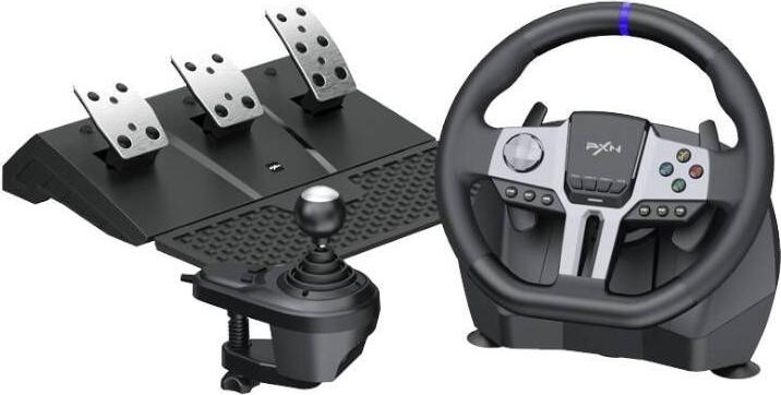 Actual product image PXN Gaming Wheel PXN-V9Gen2 (PC / PS3 / PS4 / XBOX ONE / XBOX SERIES S&X / SWITCH) (Switch, PS4, PS3, Xbox Series S, PC, Xbox One S)