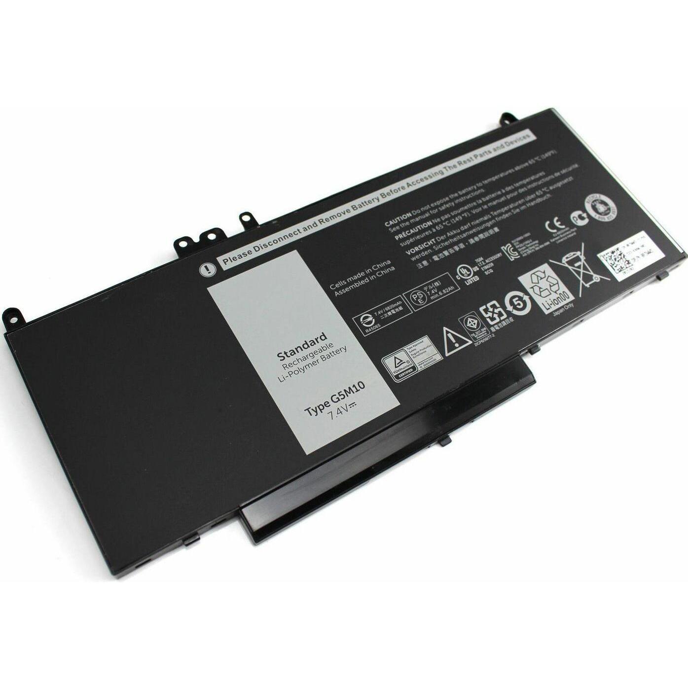 Thumbnail - CoreParts Laptop Battery for Dell (1 Zellen, 8157 mAh), Notebook Akku, Schwarz