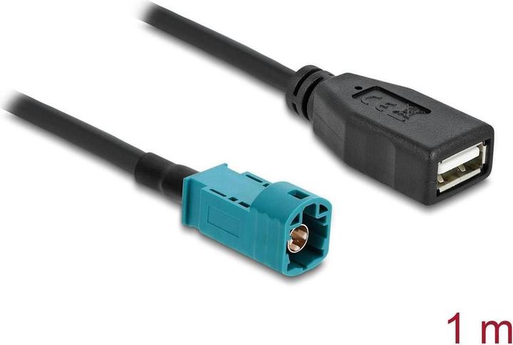 Productafbeelding Delock Kabel HSD Z Stecker zu USB 2.0 Typ-A Buchse 1 m
