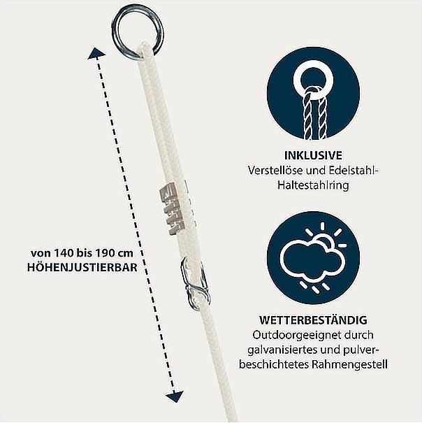 Actual product image Hudora Nest Swing Lounge