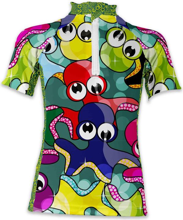 Produktbild Uvea Kinder UPF + Badeshirt arm Biarritz petite pieuvre (104, 110)