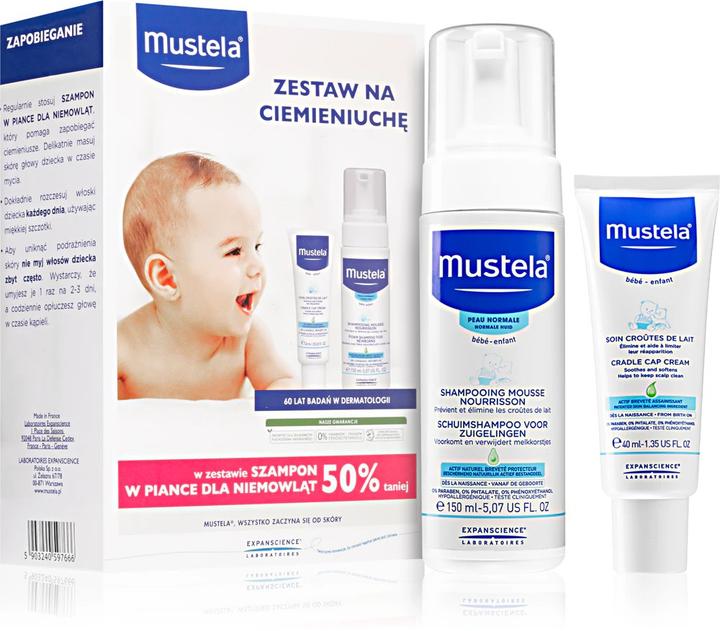Immagine prodotto Mustela Bébé Schiuma Shampoo (Shampoo liquido, 150 ml)