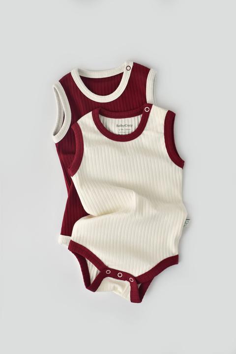 Produktbild BabyCosy Body. ärmellos. 2 Pack (62)