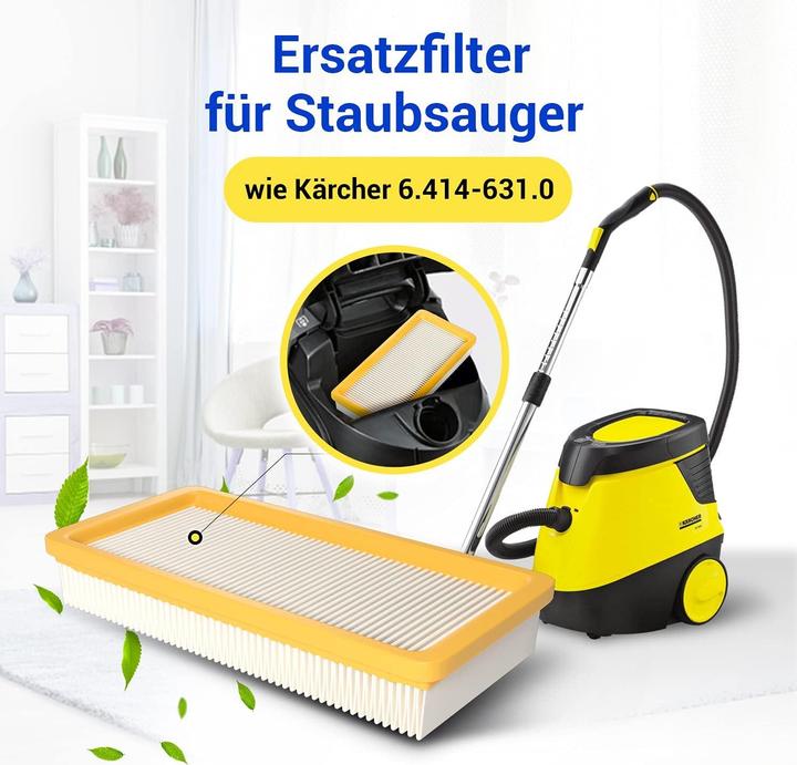 Actual product image Vioks 3er-Set Staubsauger-Filter für Kärcher