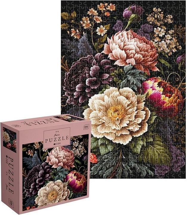 Interdruk Puzzle 500 Blumen 4 (500 pezzi)