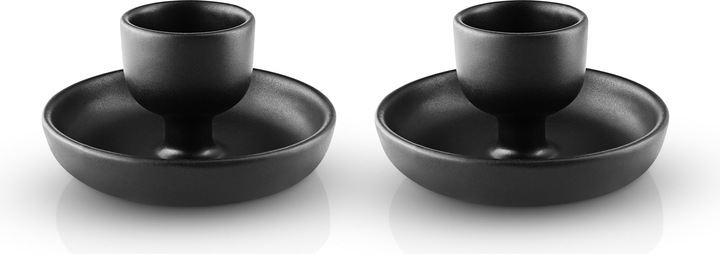 Productafbeelding Eva Solo - Nordic kitchen Eierbecher - Black - 2 St. H6 cm x 11 cm (2 x)