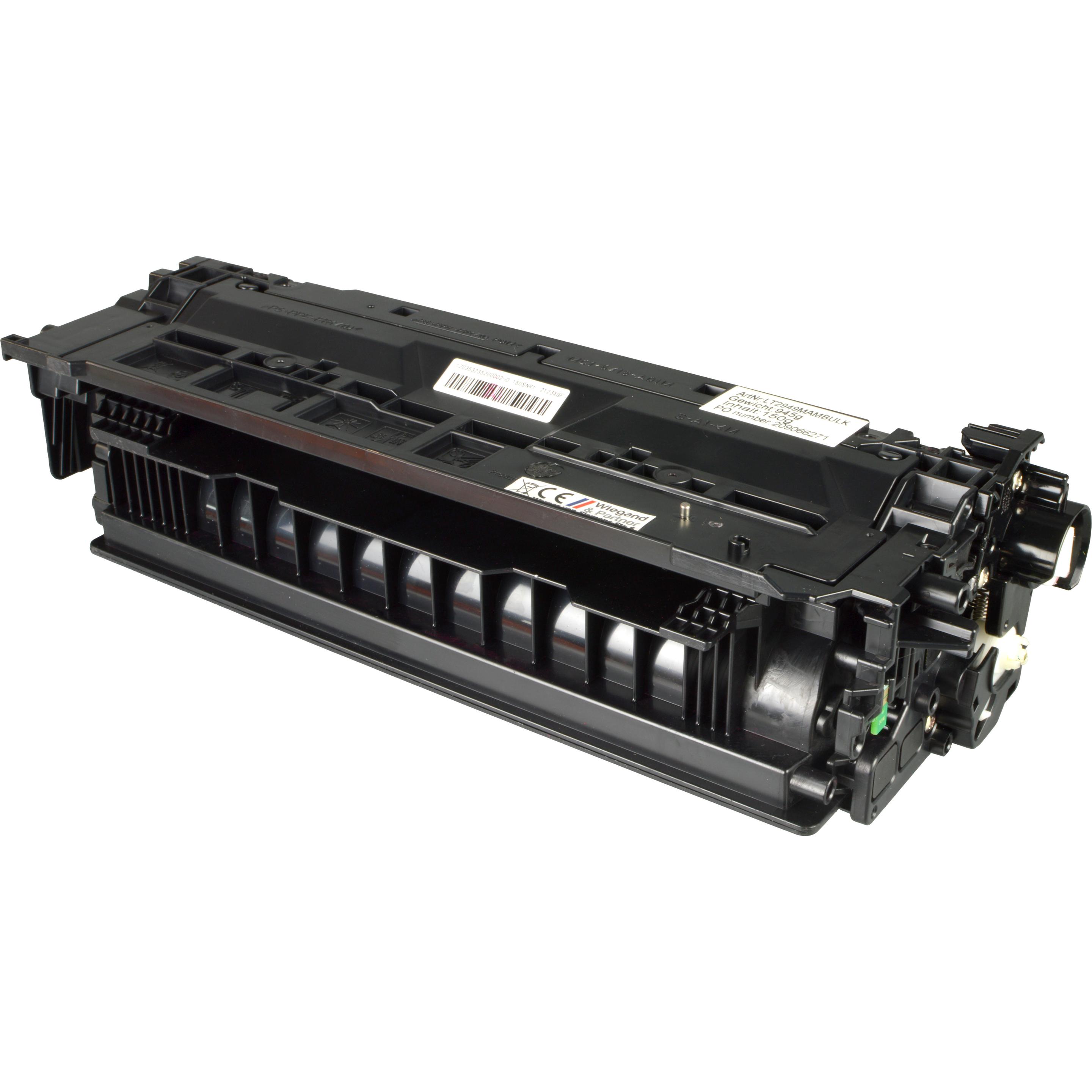 W&P, Toner, Recycling Toner ersetzt Canon 4934C001 064H magenta (M)