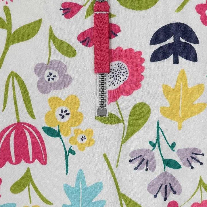 Produktbild Lazy Jacks Sweatshirt Mädchen mit kurzem Reissverschluss (140)