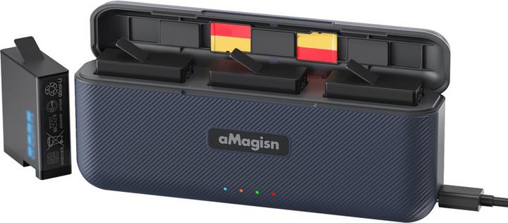 Image du produit aMagisn Station de charge de batterie 3 en 1 (GoPro Hero 13)