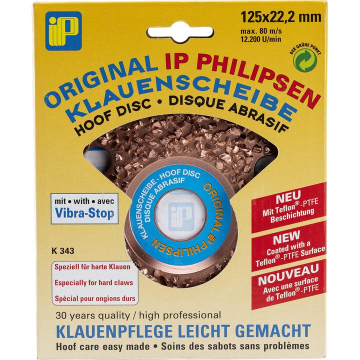 Image du produit Kerbl Disque à poncer pour couper les sabots 125 mm (30)