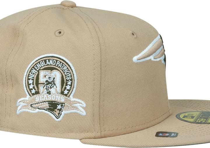 Actual product image New Era 59Fifty Cap ANNIVERSARY New England Patriots - 7 3/8 (7 3/8)
