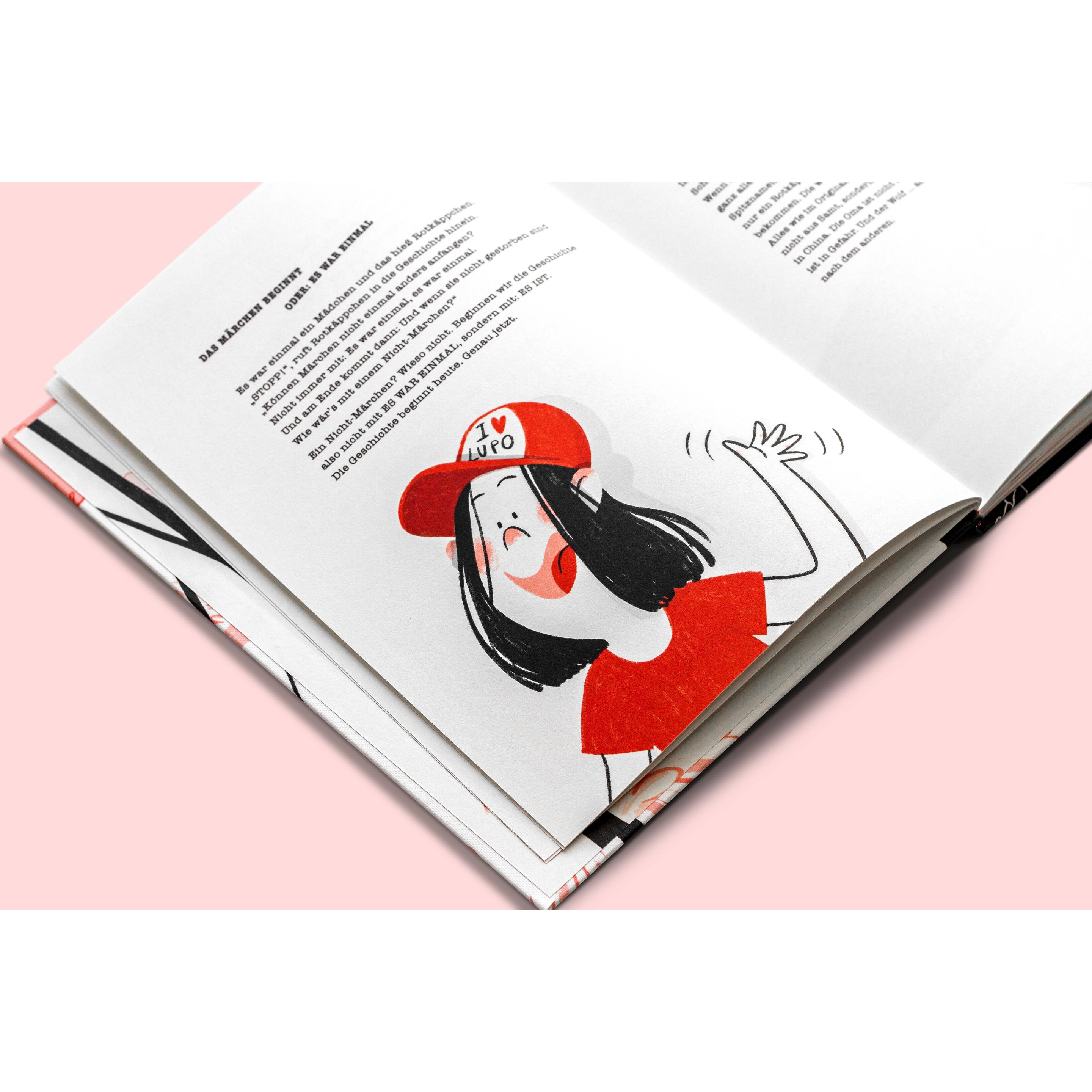 Thumbnail - Rotkäppchen rettet den Wolf, Kinderbücher von Petra Piuk, Gemma Palacio