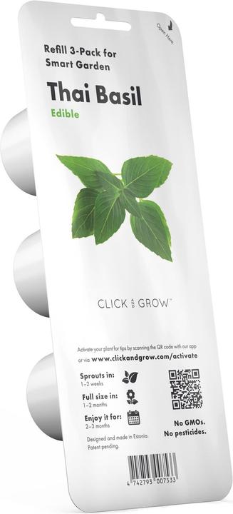 Actual product image Click and Grow Thai Basil (Herb seeds)