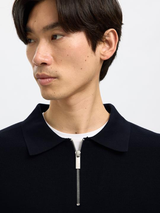 Produktbild Selected Slhteller Fn Relaxed Half Zip Polo Noos (M)