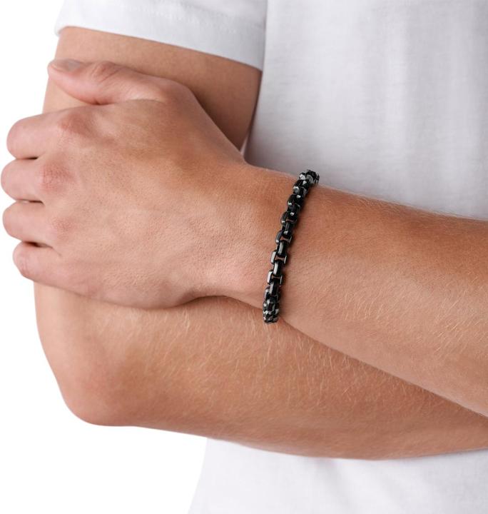 Productafbeelding Armani Exchange Moderne stalen armband AXG0047001 (20.50 cm, Roestvrij staal)