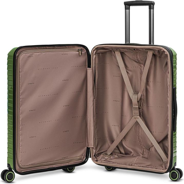 Image du produit Stratic Shine 4 roues trolley 65 cm avec soufflet extensible (69 l)