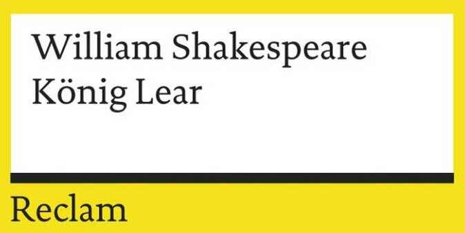 Produktbild König Lear (Deutsch, Dietrich Klose, William Shakespeare, Wolf Heinrich Graf Baudissin, 2011)