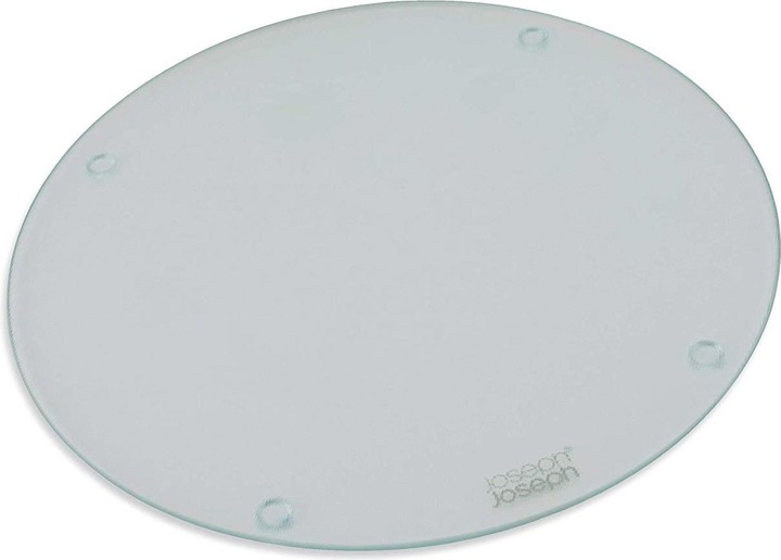 Actual product image Joseph Joseph Glass cutting plate clear, Ø30cm