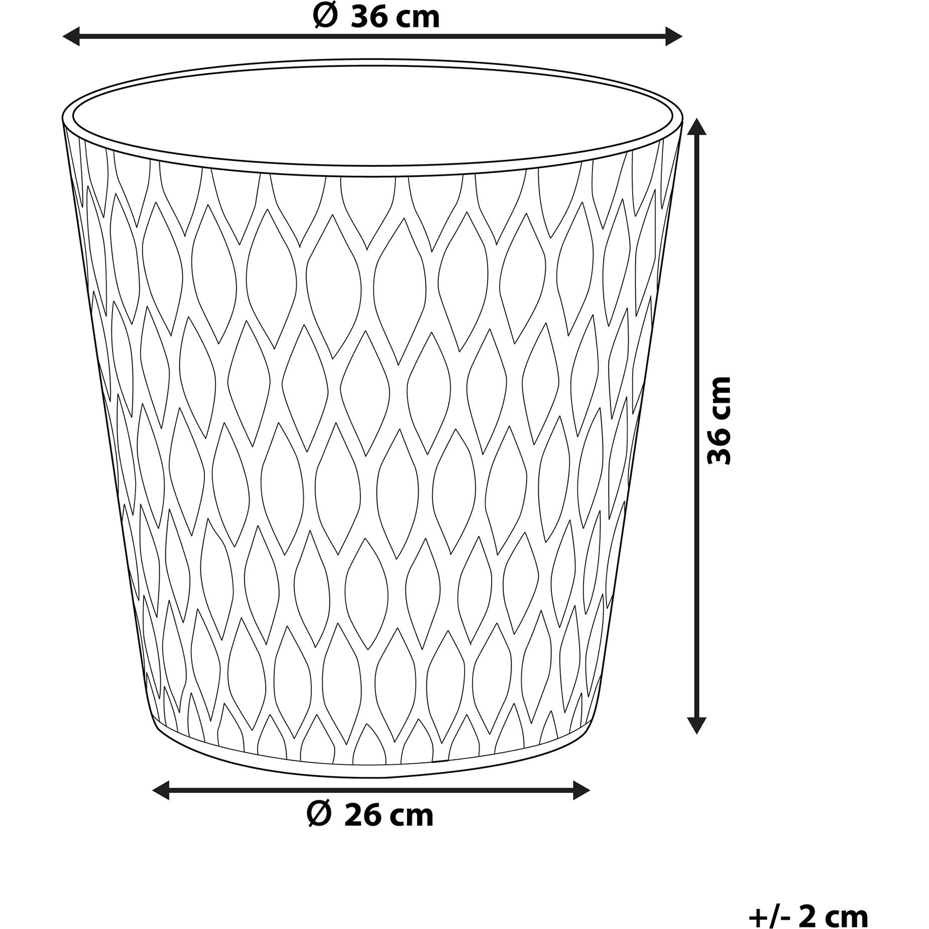 Thumbnail - Beliani, Blumentopf, Lavrio (36 cm)