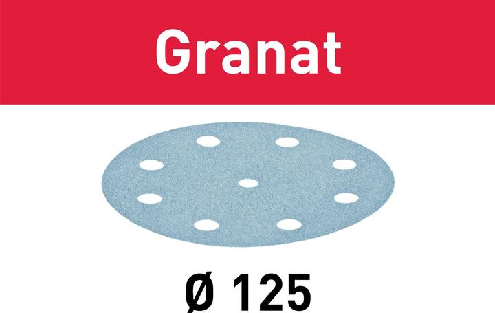 Actual product image Festool Grinding wheels garnet ø 125 mm (P400)