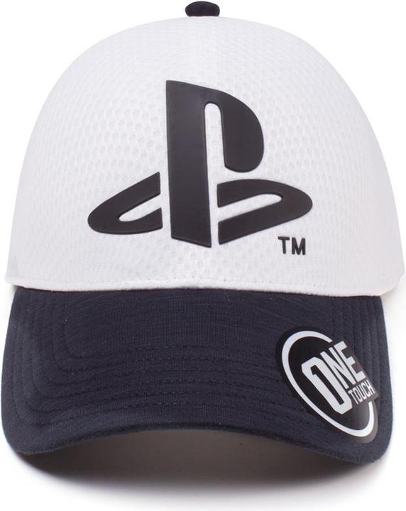 Actual product image Difuzed Playstation Logo Seamless Curved Bill Cap