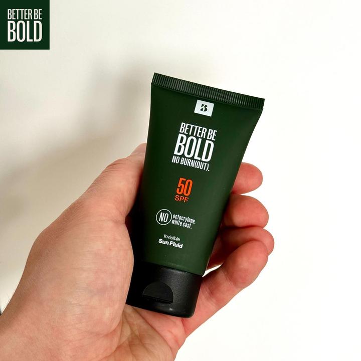 Actual product image Better be bold Invisible Sun Fluid (Suntan cream, SPF 50, 50 ml, 50 g)