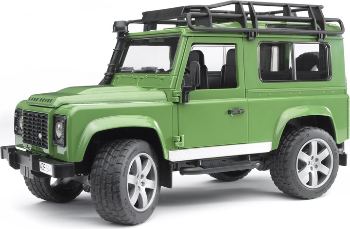 Produktbild Bruder Land Rover Defender mit Pferdeanhänger