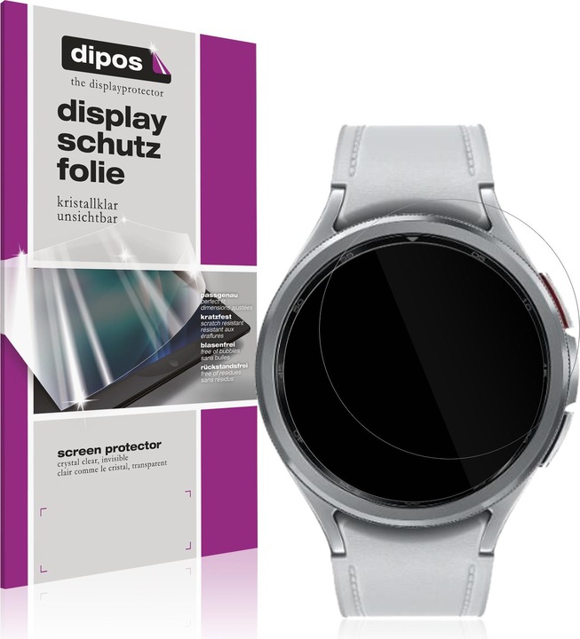 Produktbild Dipos Schutzfolie Klar für Samsung Galaxy Watch 6 Classic 47mm