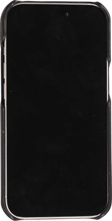 Image du produit PhoneLook Coque Personnalisée cuir sur mesure avec lettrage argent + lanière et compartiment carte (Apple iPhone 15 Pro Max)