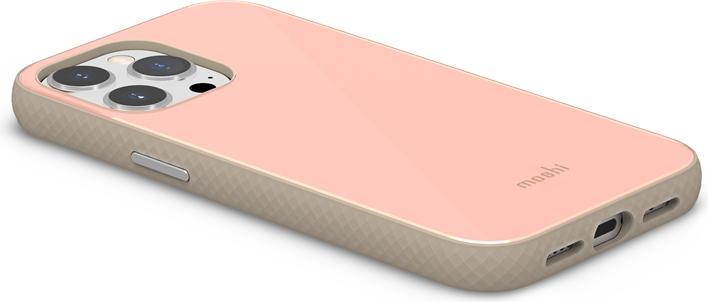 Immagine prodotto Moshi Custodia iGlaze Slim Hardshell - Custodia per iPhone 13 Pro (sistema SnapTo) (Rosa Dalia) (Apple iPhone 13 Pro)