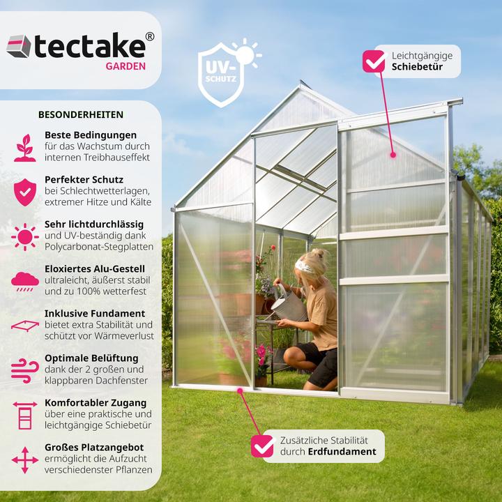 Produktbild tectake Gewächshaus