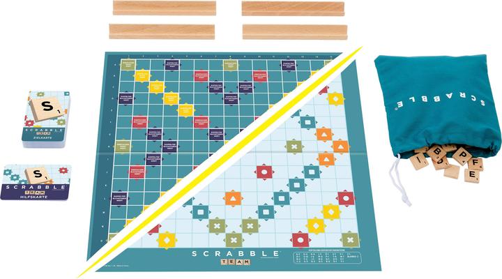 Image du produit Mattel Scrabble Core Wood (D) (Allemand, 2 - 4 Joueur)