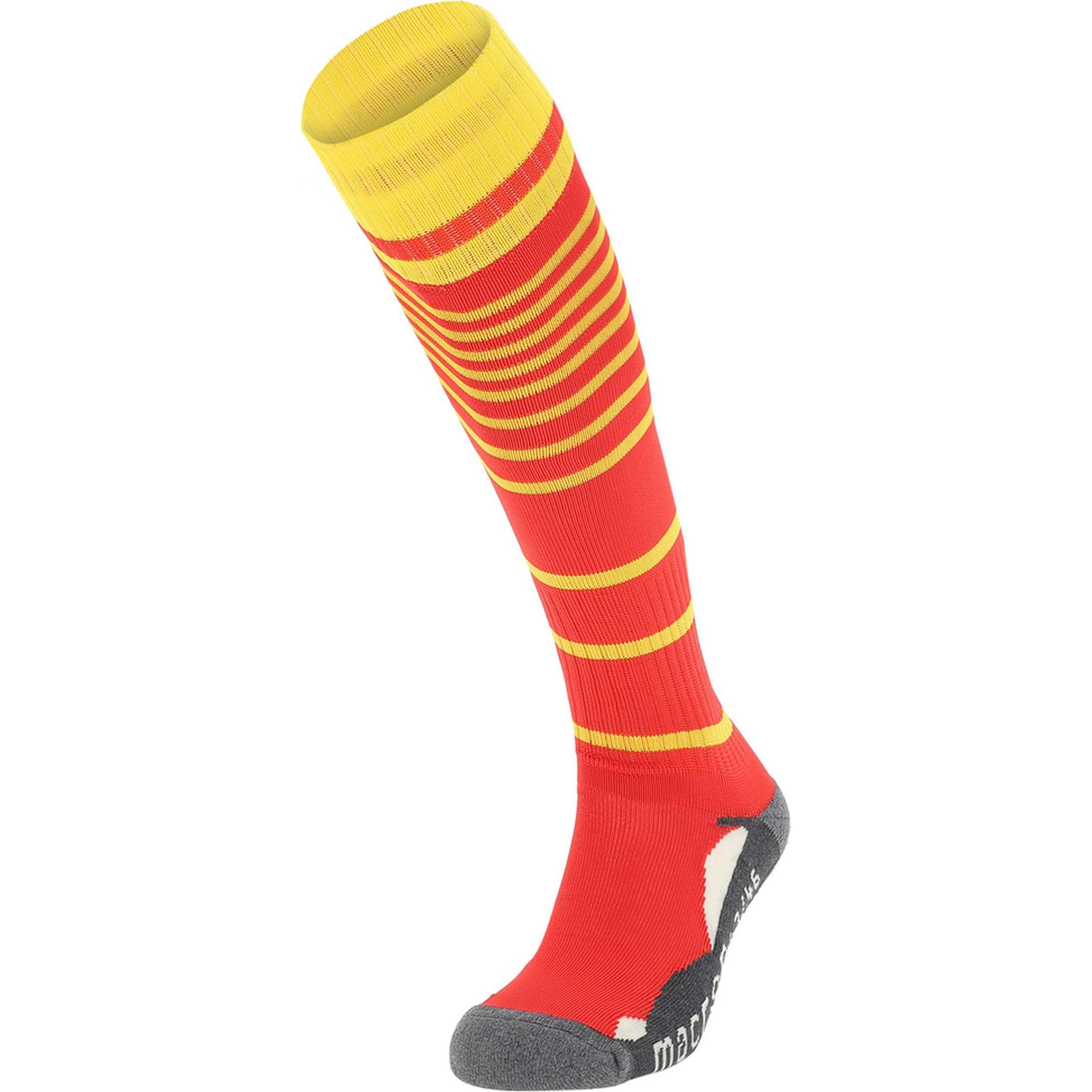 Macron, Herren, Sportsocken, socken target (XS), Rot