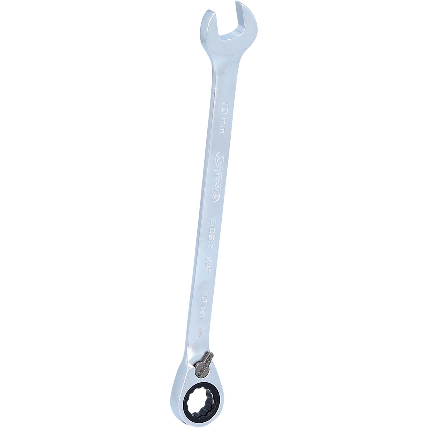 KS Tools, Schraubenschlüssel, RINGSTOP-Ratschenringmaulschlüssel (10 mm)