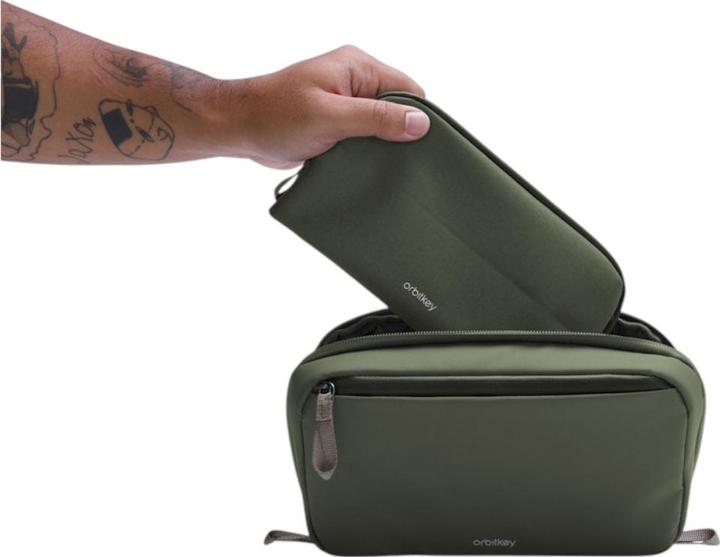 Image du produit Orbitkey - 2-in-1 Tech Pouch - Olive