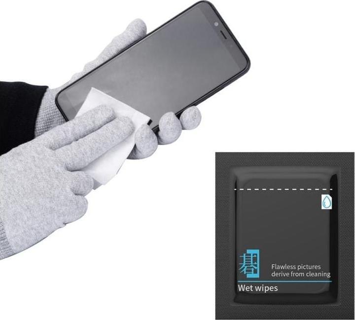 Immagine prodotto VSGO Salviette per la pulizia dello schermo anti-batteri (60 stick)