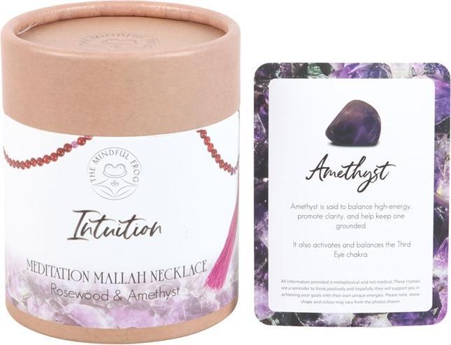 Produktbild Something Different Mallah Halskette Intuition Palisander und Amethyst (100% Synthetic Material)