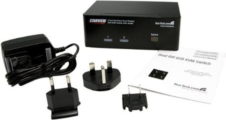 Image du produit StarTech Commutateur à double affichage 2 ports