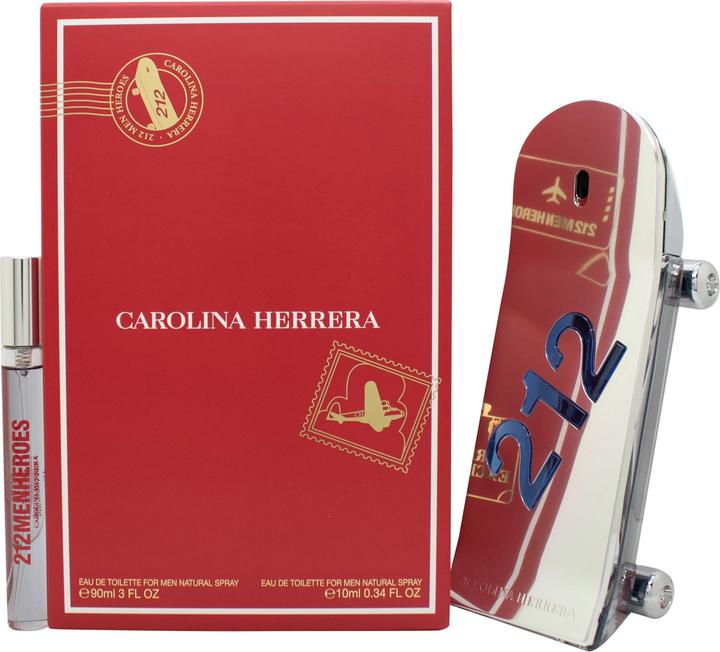 Produktbild Carolina Herrera C. Herrera 212 Men Heroes edt90ml+10ml (Parfum Set)
