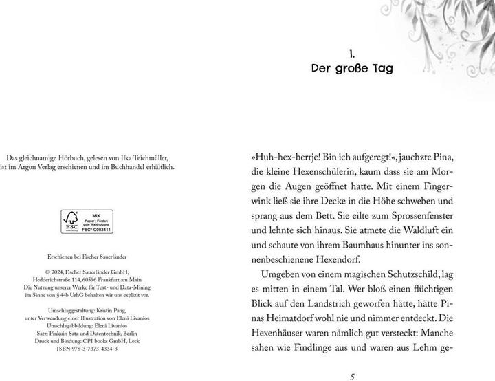 Produktbild Pina Ponyhexe – Eine magische Freundschaft (Deutsch, Marlene Jablonski, 2024)