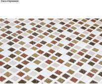 Image du produit Rayher Tuile de mosaïque environ 1300 pcs 1x1cm, orange brun