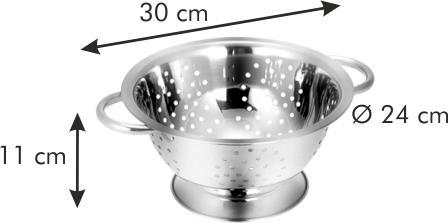Image du produit Tescoma Passoire avec pied GrandCHEF ø 24 cm (24 cm)
