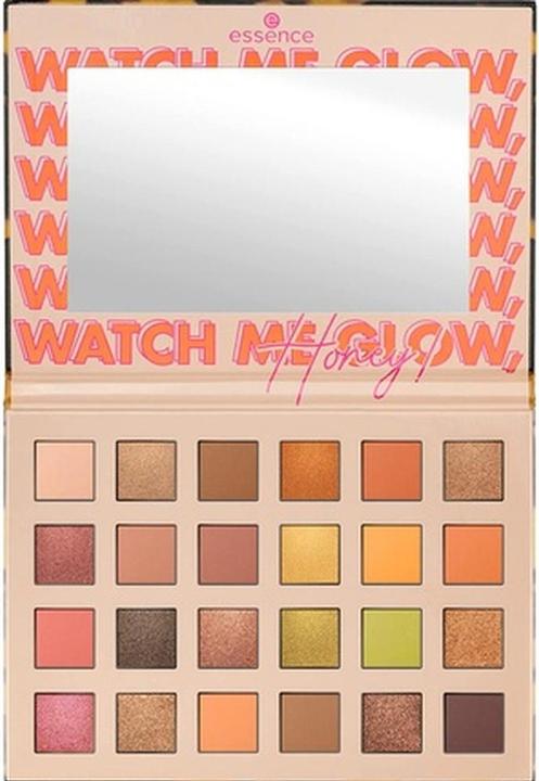 essence WATCH ME GLOW Honey! Lidschattenpalette 24 Farben (Honey)