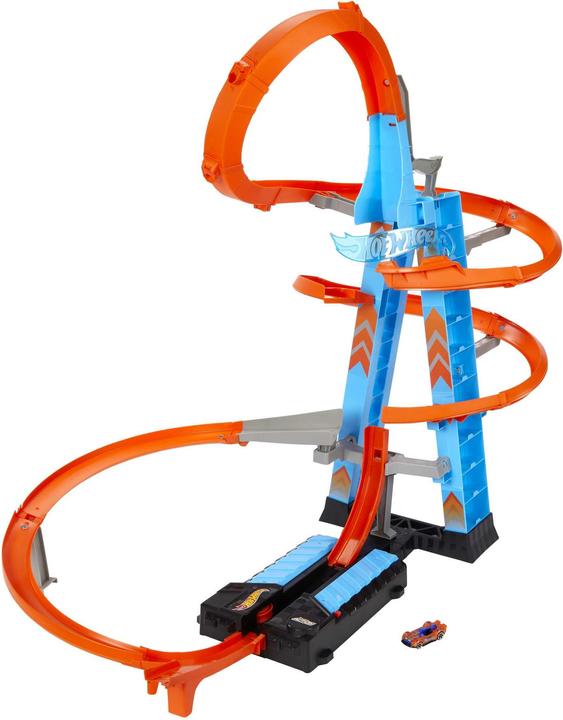 Actual product image Hot Wheels Sky Crash Tower, track set