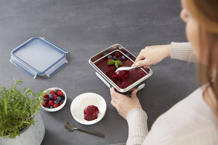 Productafbeelding Tefal MasterSeal Levensmiddelencontainer Rechthoekig 2,0 l - Roestvrij staal (2 l)