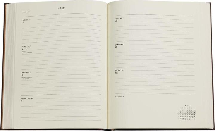 Immagine prodotto Paperblanks Tagesagenda Ultra Thronjubiläum 1 Woche auf 2 Seiten (18 x 23 cm)